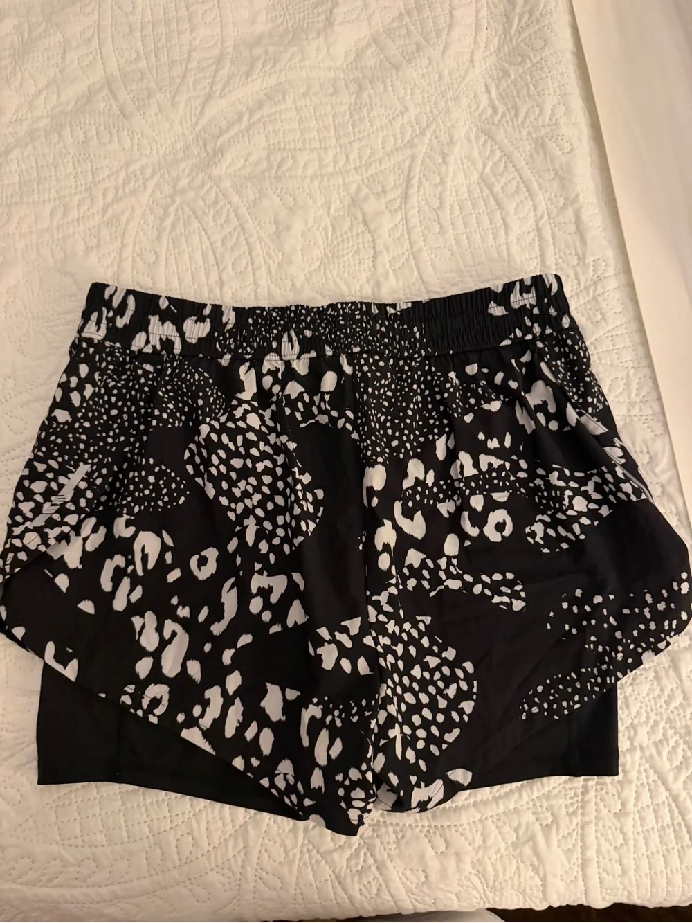 DSG Women’s Patterned Athletic Shorts with Spandex Lining